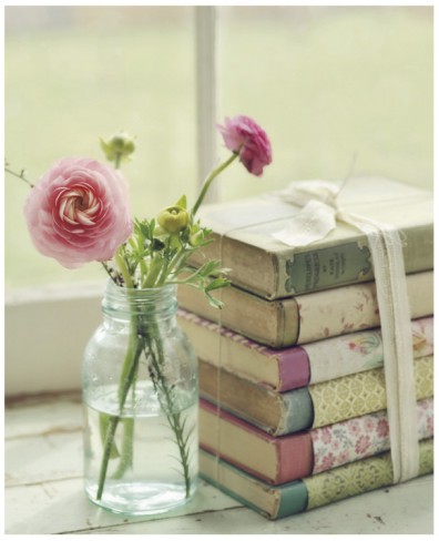 books-flower