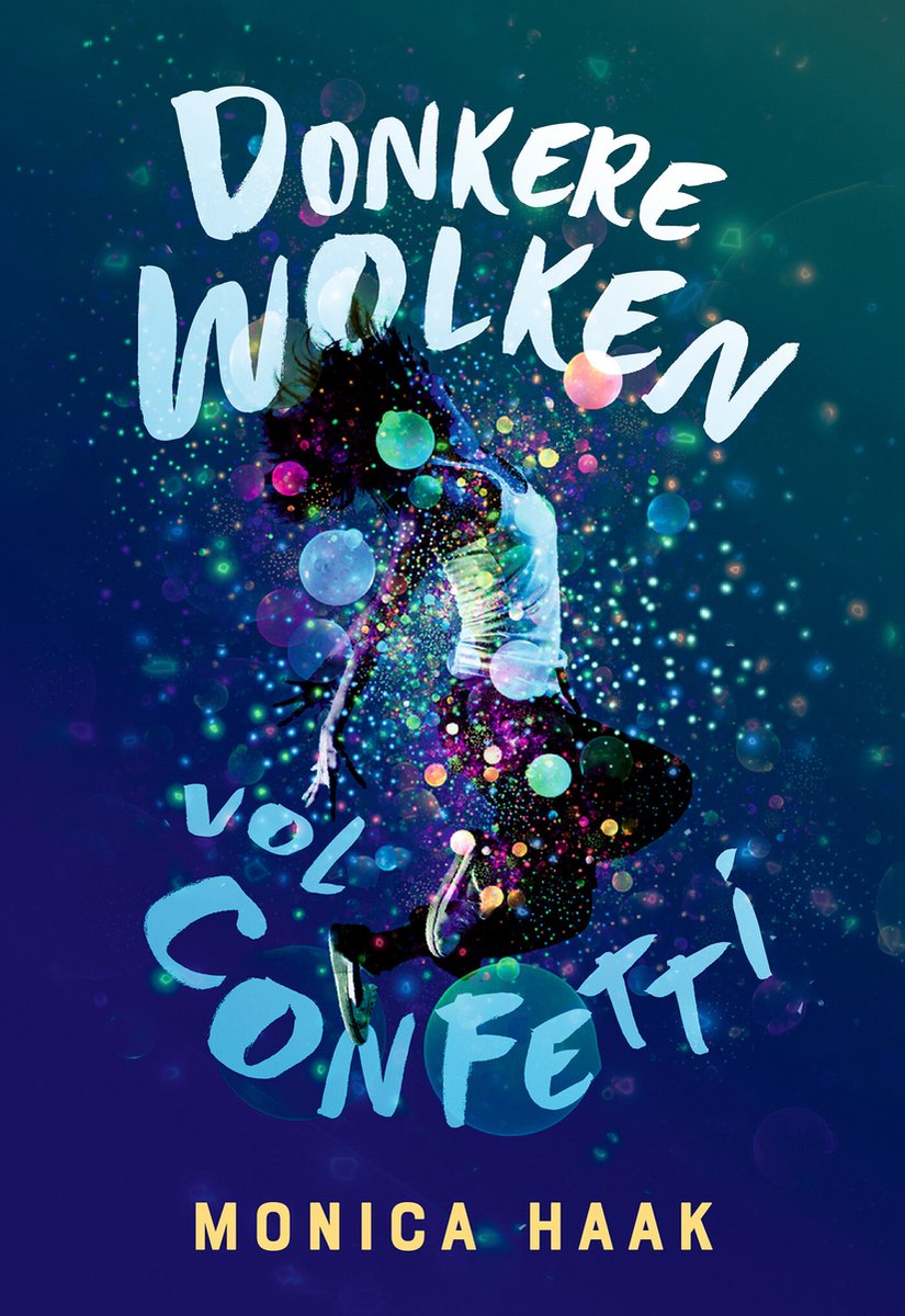 Donkere wolken vol confetti cover